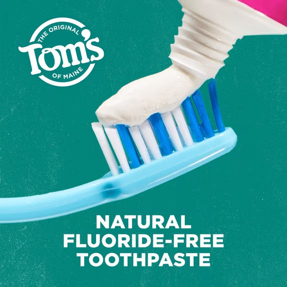 Fluoride-Free Antiplaque Whitening Toothpaste with Peppermint - Twin Pack