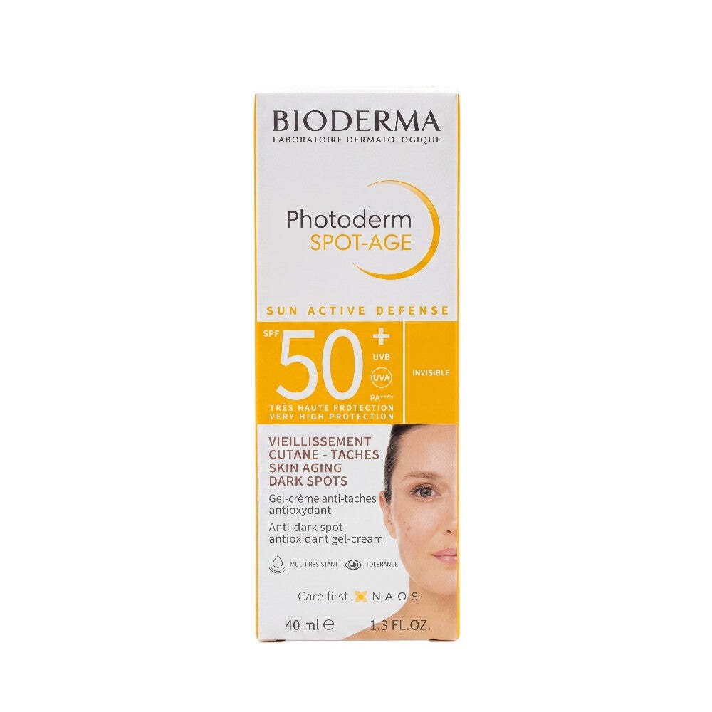 Bioderma SPF50+ Anti-Dark Spot Sunscreen Gel-Cream 40ml - Invisible Protection