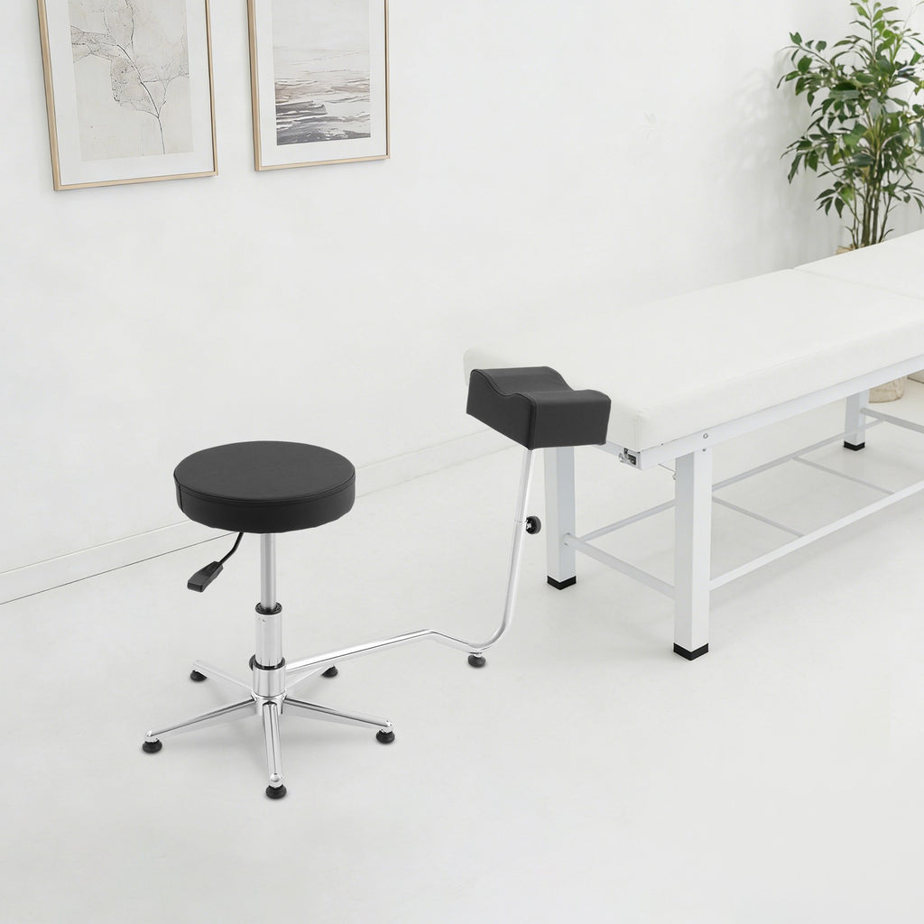 Adjustable Pedicure & Manicure Footrest Stool for Nail Techs & Home Use