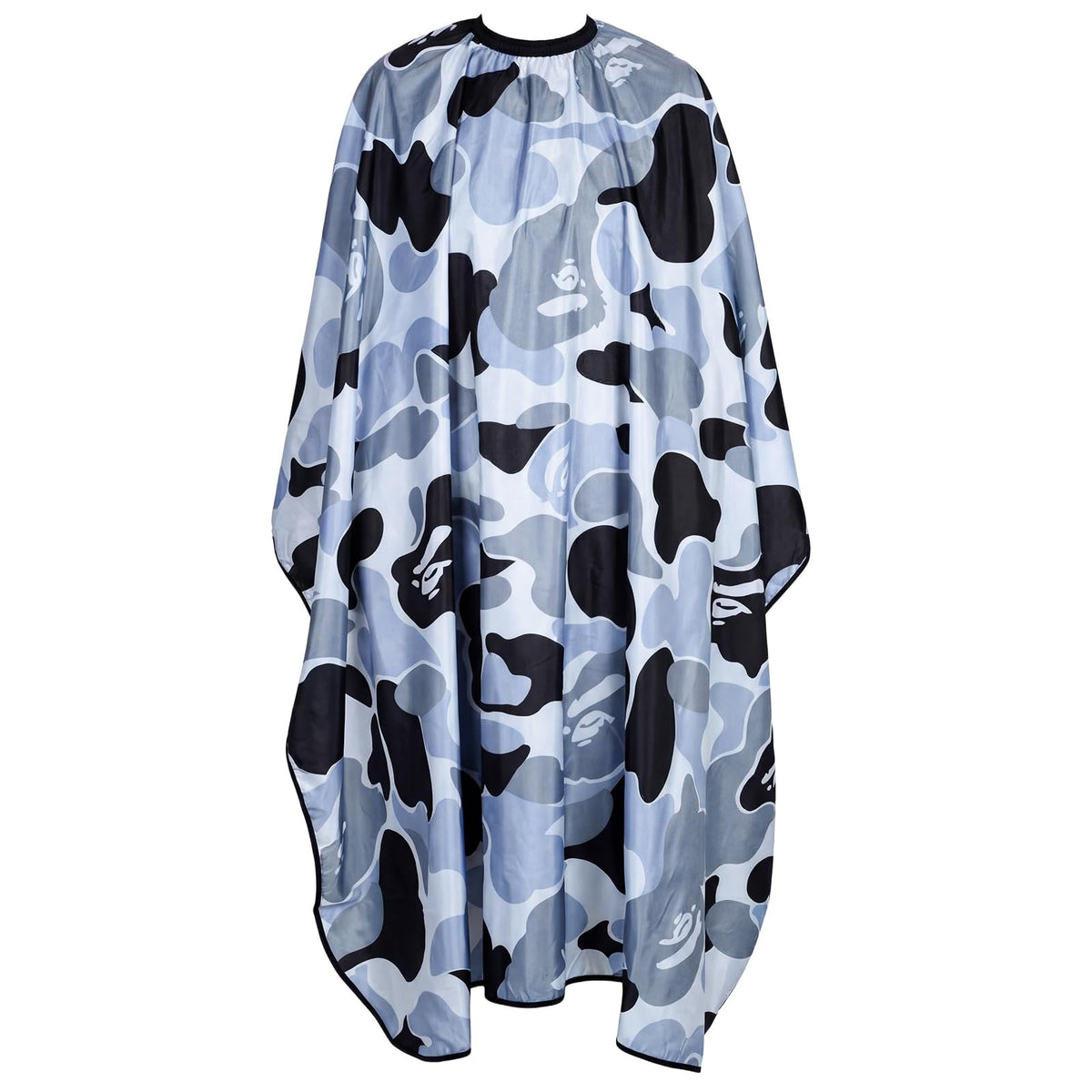 Waterproof Hair Cutting Cape with Elastic Neck Closure for Salon & Home Use