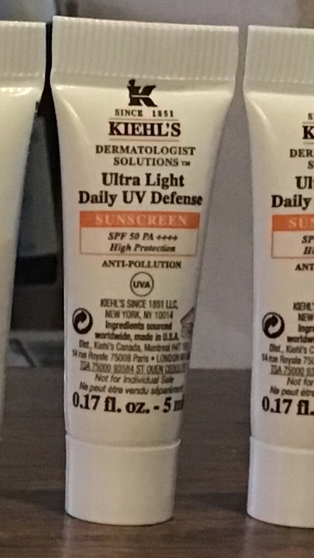 10-Pack SPF 50 PA+++ UV Defense Sunscreen Lot - Lightweight Daily Protection