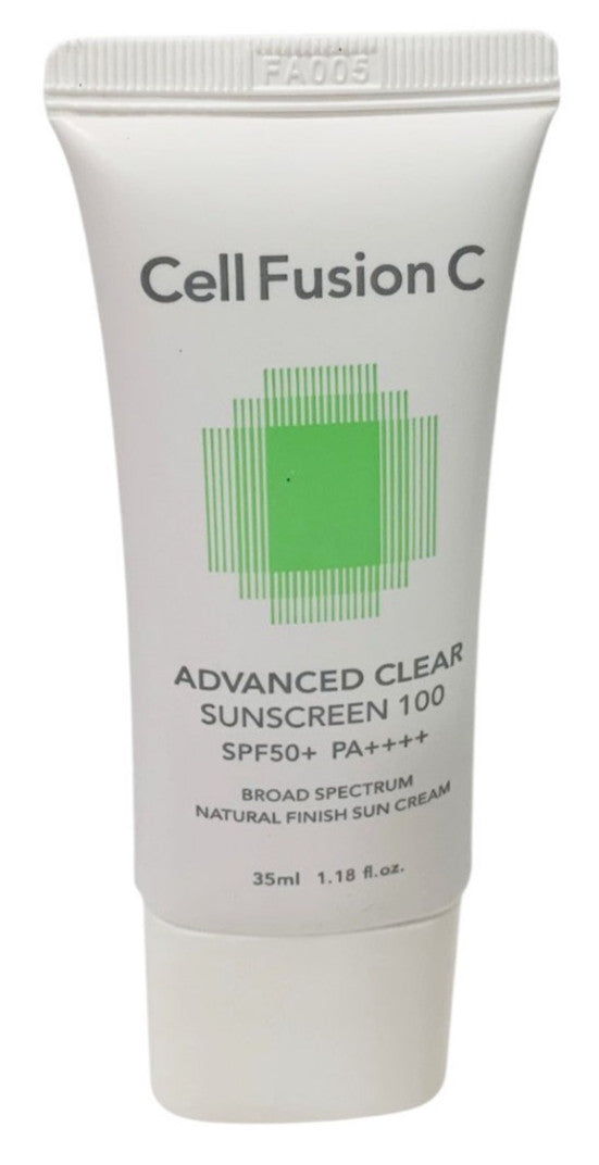SPF 50+ PA++++ Clear Sunscreen with Niacinamide & Centella - 2x35ml
