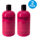 Philosophy Raspberry Sorbet 3-in-1 Shower Gel & Bubble Bath 16 oz 2 Pack