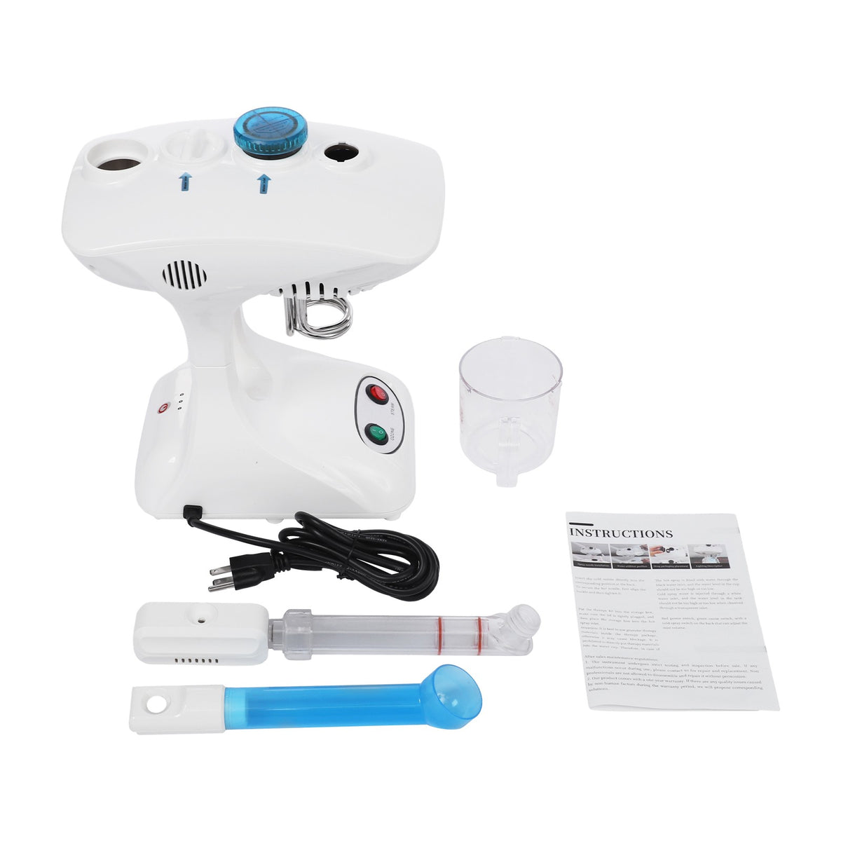 Facial Steam Device with Hot & Cold Sprayer - Professional Face Steamer for Skin Care