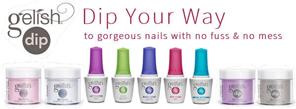 Gelish Dip Powder 23g - Professional Nail Enhancement System with Multiple Colors