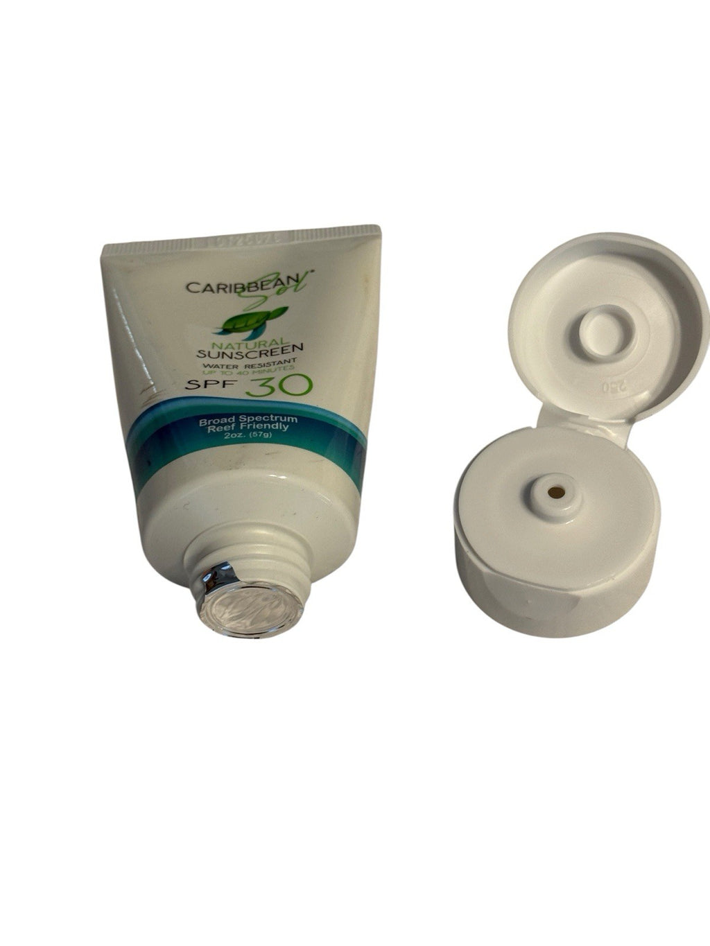 Natural Reef Friendly Sunscreen SPF 30 2oz - Broad Spectrum Water Resistant