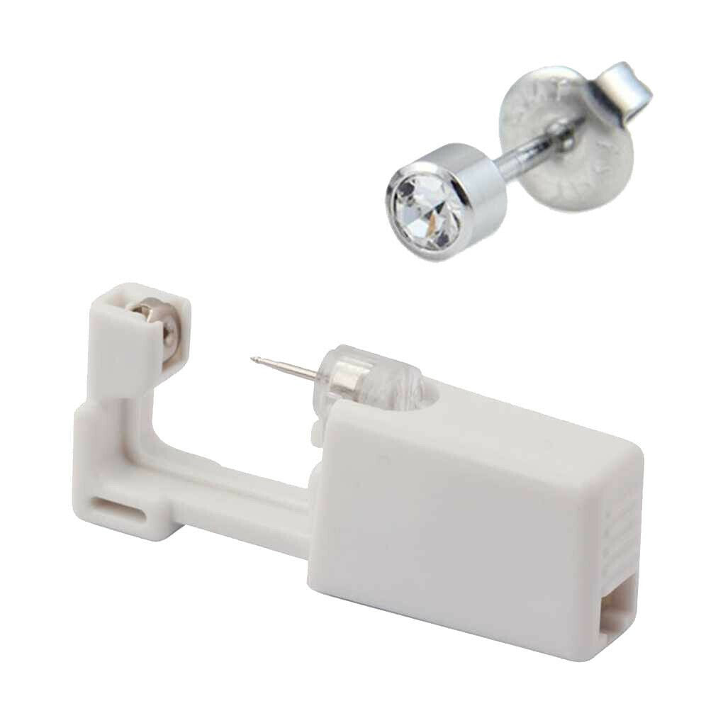 Disposable Ear Piercing Gun Kit for Cartilage – 2 Pcs, Painless Home Use
