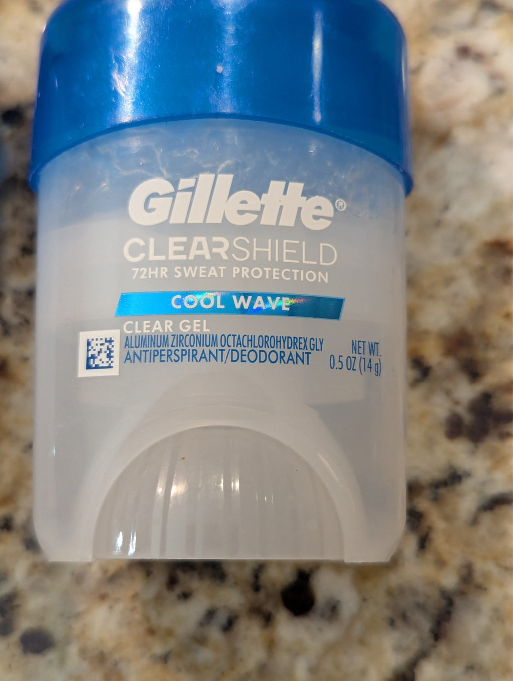 Gillette Cool Wave Mini Deodorant Travel Size 0.5oz Pack of 3