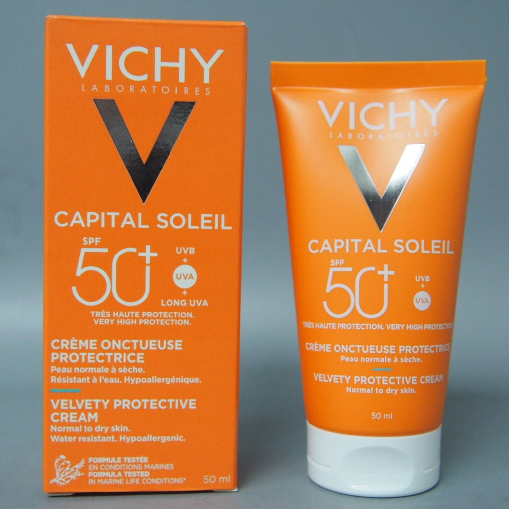 SPF 50 Sunscreen Cream - Velvety Protective Face & Body Sunblock 50ml