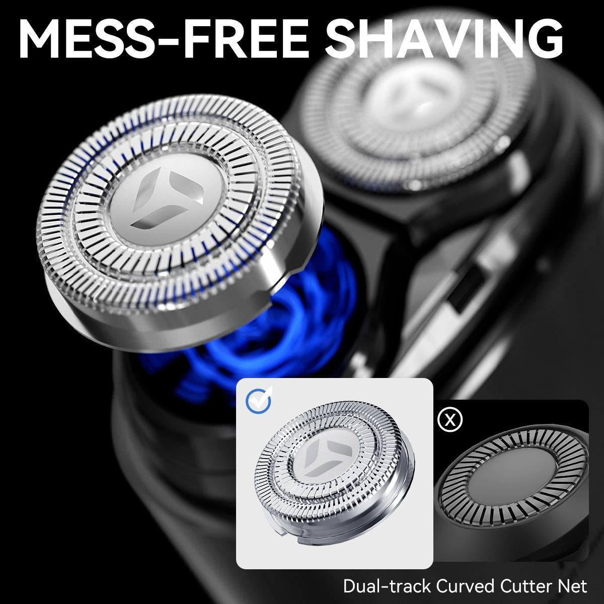 Mini Electric Shaver for Men Waterproof Rechargeable Portable Razor