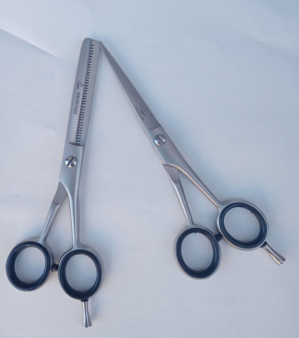 Professional 6-Inch Hair Cutting & Thinning Scissors Set - Barber Shears Kit