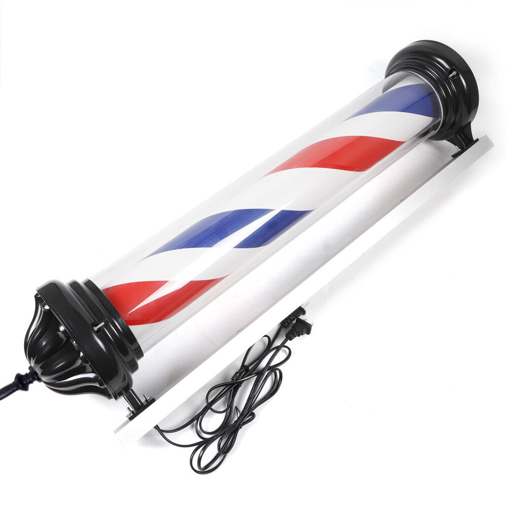 Rotating LED Sign Light for Hair Salons and Barber Shops