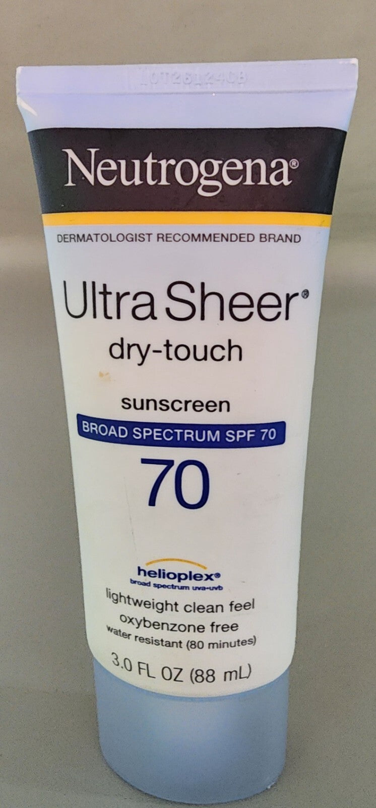 SPF 70 Sunscreen Lotion - Water Resistant, Dry Touch, Oxybenzone Free, 3oz