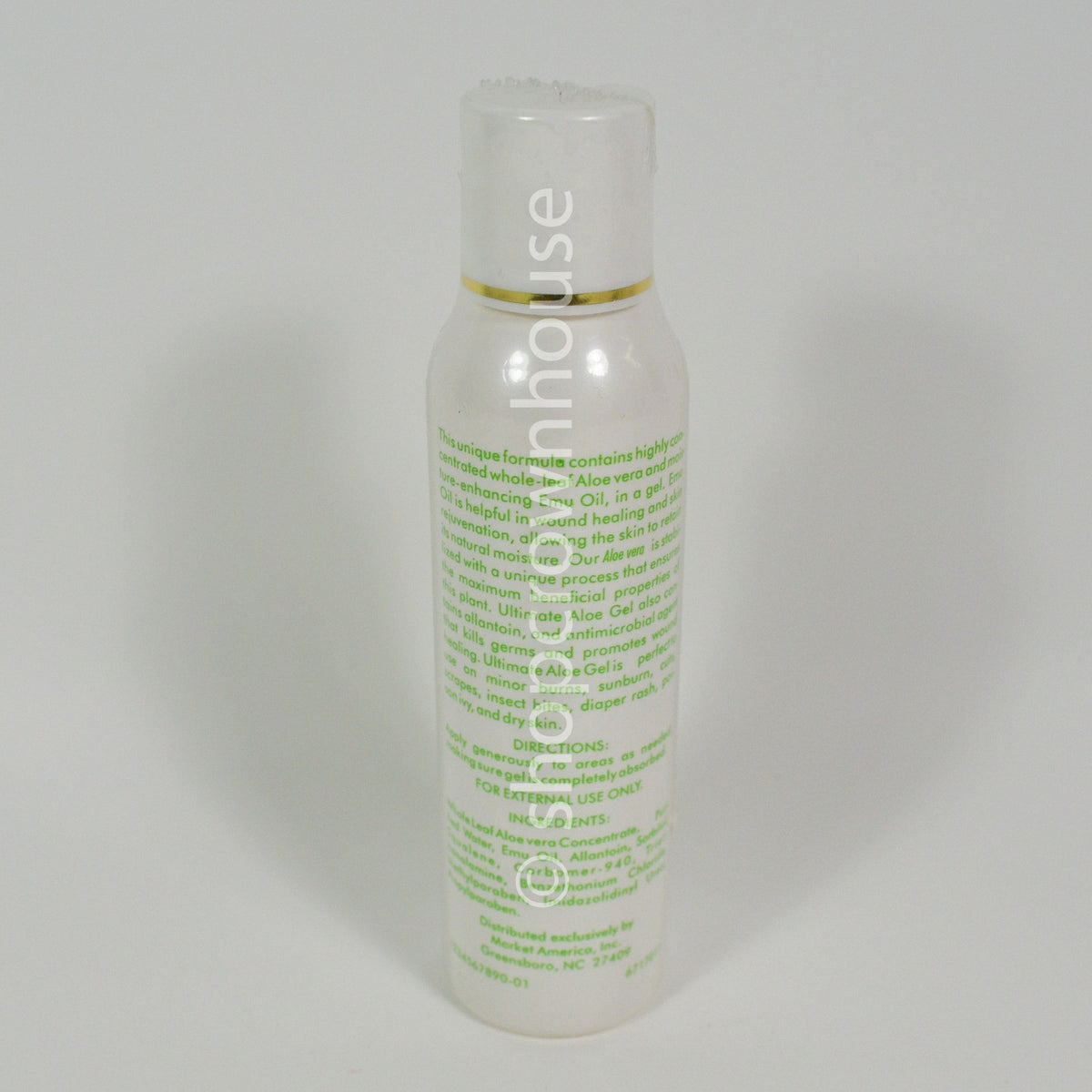 Aloe Vera Gel for Sunburn Dry Skin Bug Bites Minor Scrapes 4 fl oz