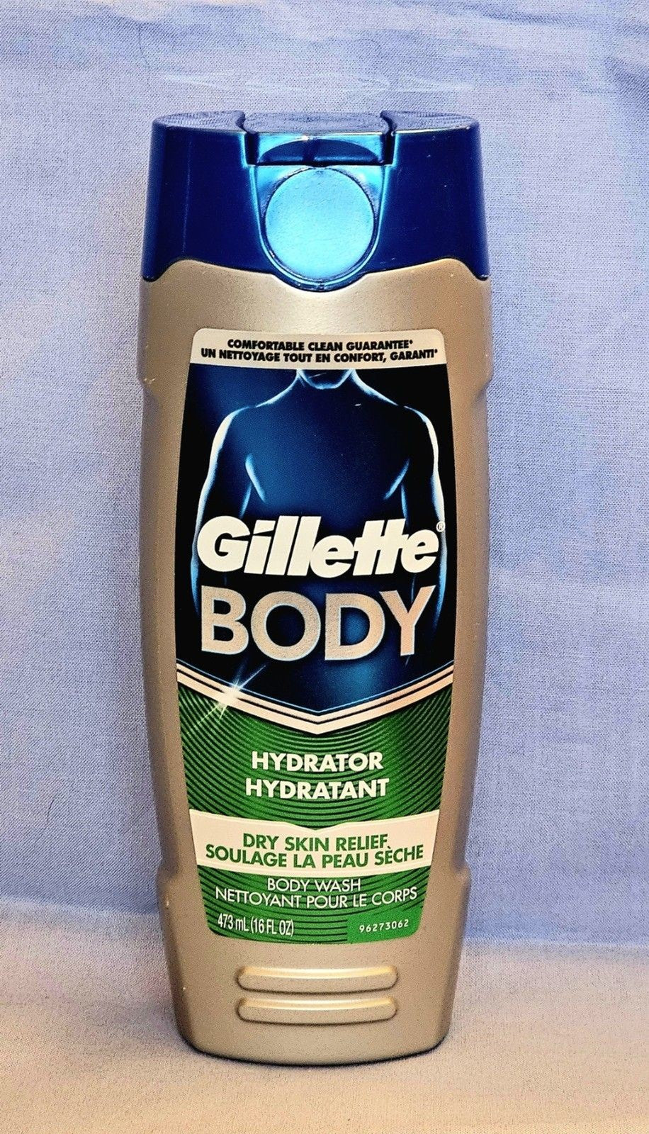 Gillette Body Hydrator Men's Body Wash for Dry Skin Relief 16oz Discontinued