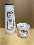 Dove Maple Glazed Donut Body Wash & Body Scrub Set - Moisturizing