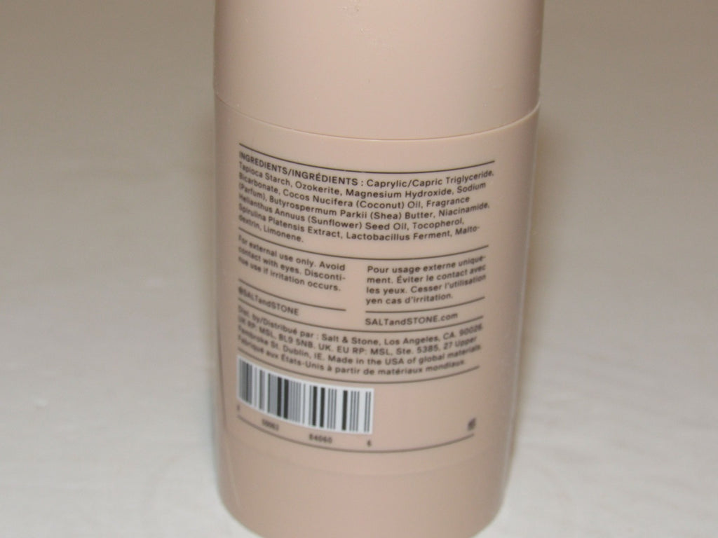 Salt & Stone Saffron Cedar Deodorant Mini Travel Size 1oz 28g