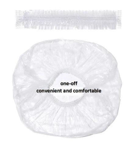 Disposable Waterproof Shower Caps for Women and Men – Thickened Hair Bath Caps, 500 Pack