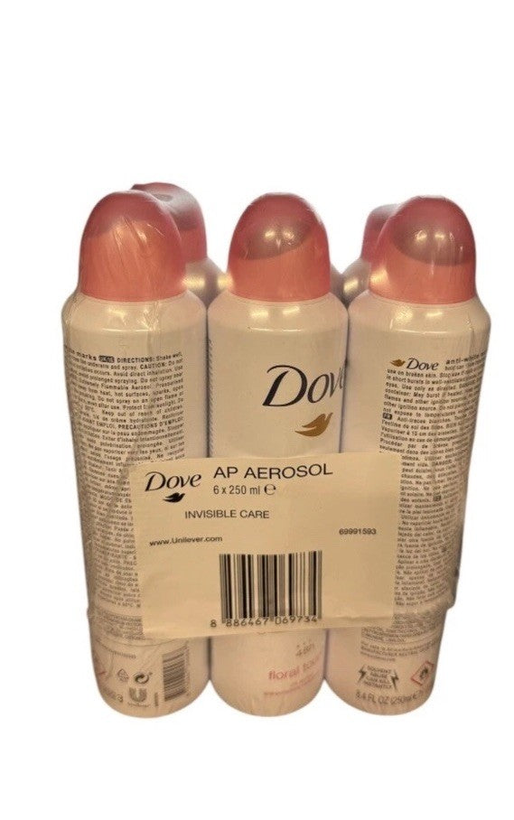 Women’s Invisible Care Deodorant Spray - 6 Pack, 250ml