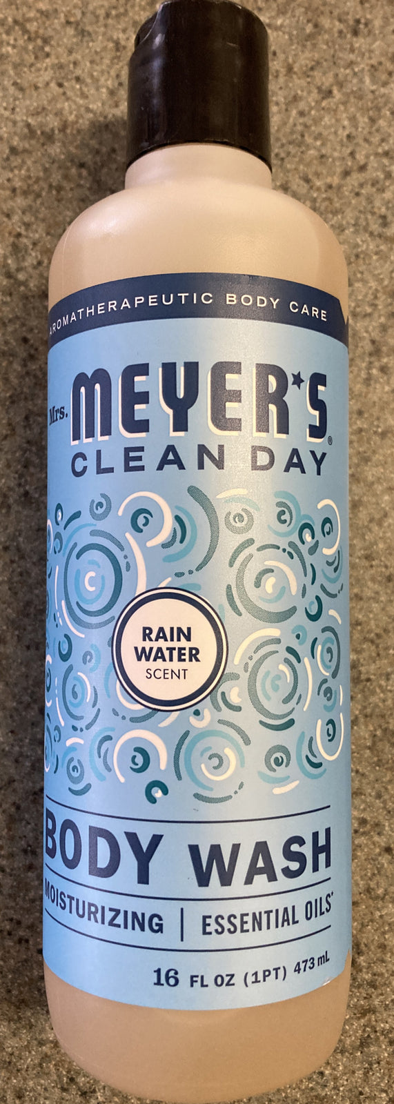 Mrs. Meyers Rain Water Body Wash - 16 oz Natural Shower Gel