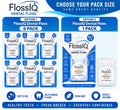 Waxed Dental Floss for Easy Glide & Shred-Resistant Oral Care - Multiple Pack Sizes