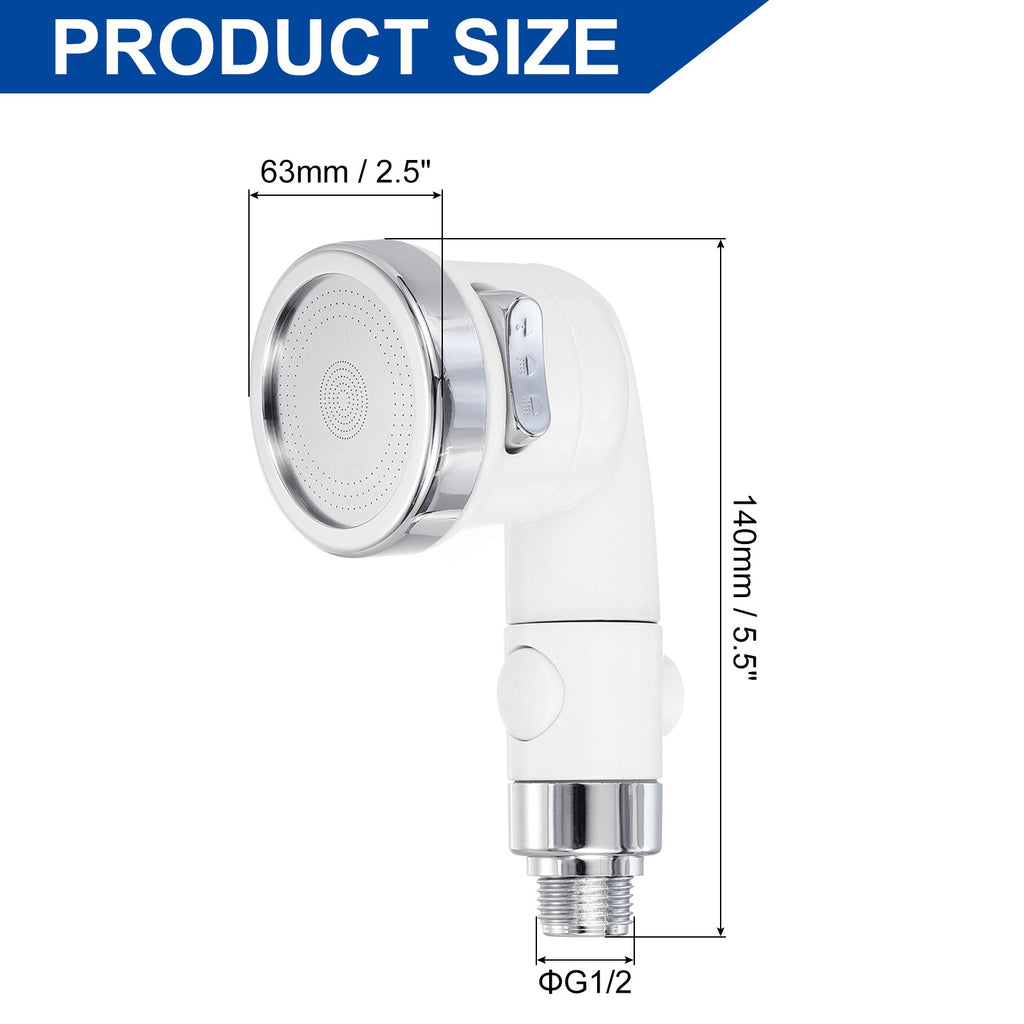 Salon Sink Faucet Sprayer Head for Shampoo Bowl - White