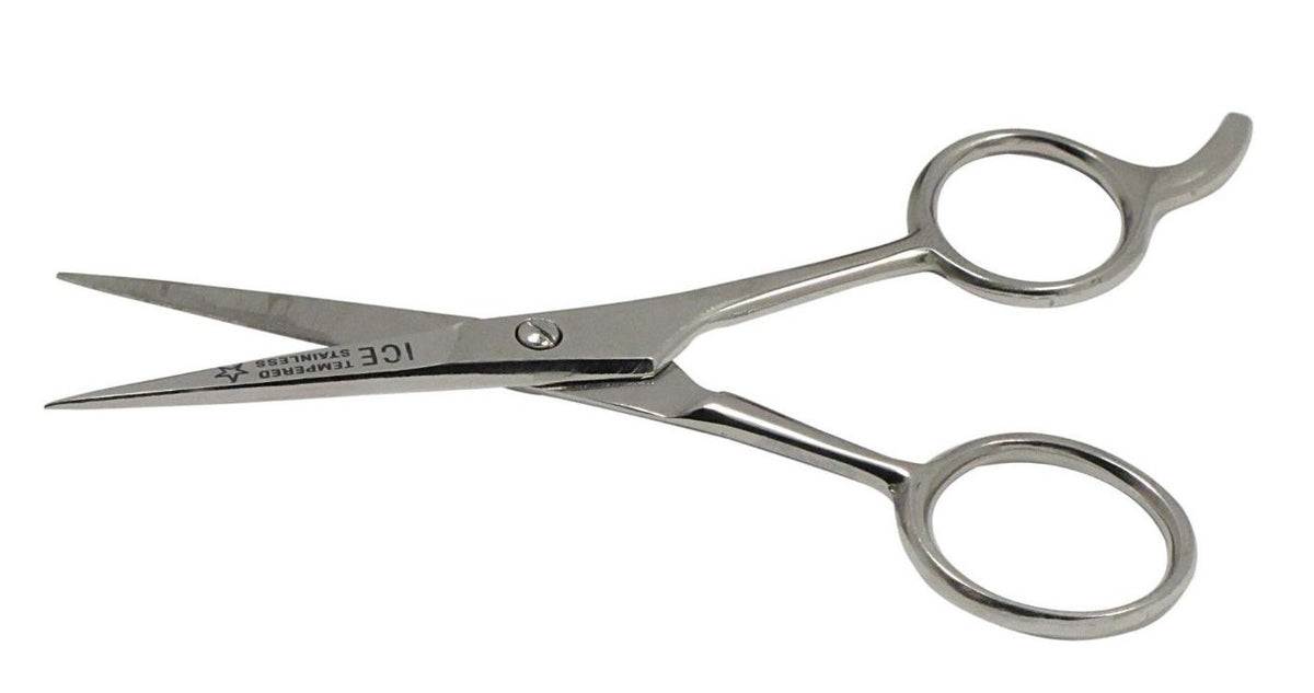 4.5 Inch Ice Tempered Hair Cutting Scissors Barber Shears Stainless Steel