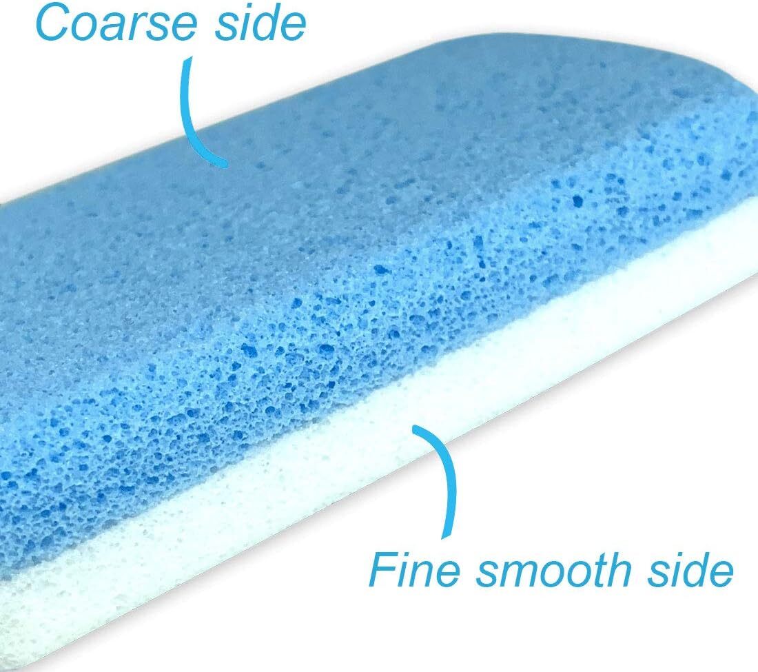 Double Sided Glass Pumice Stone Foot Callus Remover 2 Count