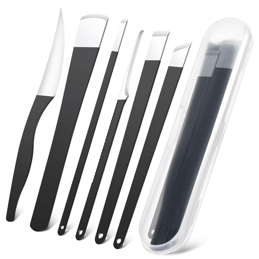 Pedicure Knife Set with Storage Box - Foot Callus and Ingrown Toenail Removal Kit