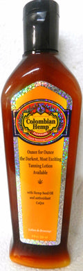 Columbian Hemp Pure Pleasure Hemp Seed Oil Tanning Lotion 8oz - Rare Discontinued