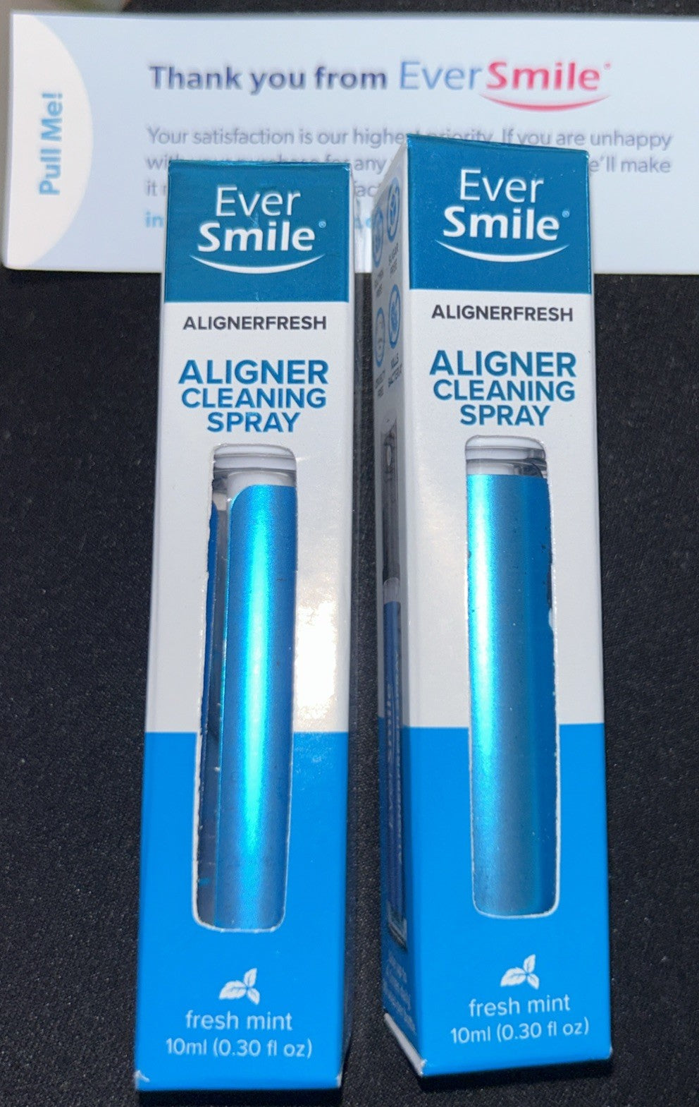 On-the-Go Aligner & Retainer Cleaning & Whitening Spray 10ml x 2