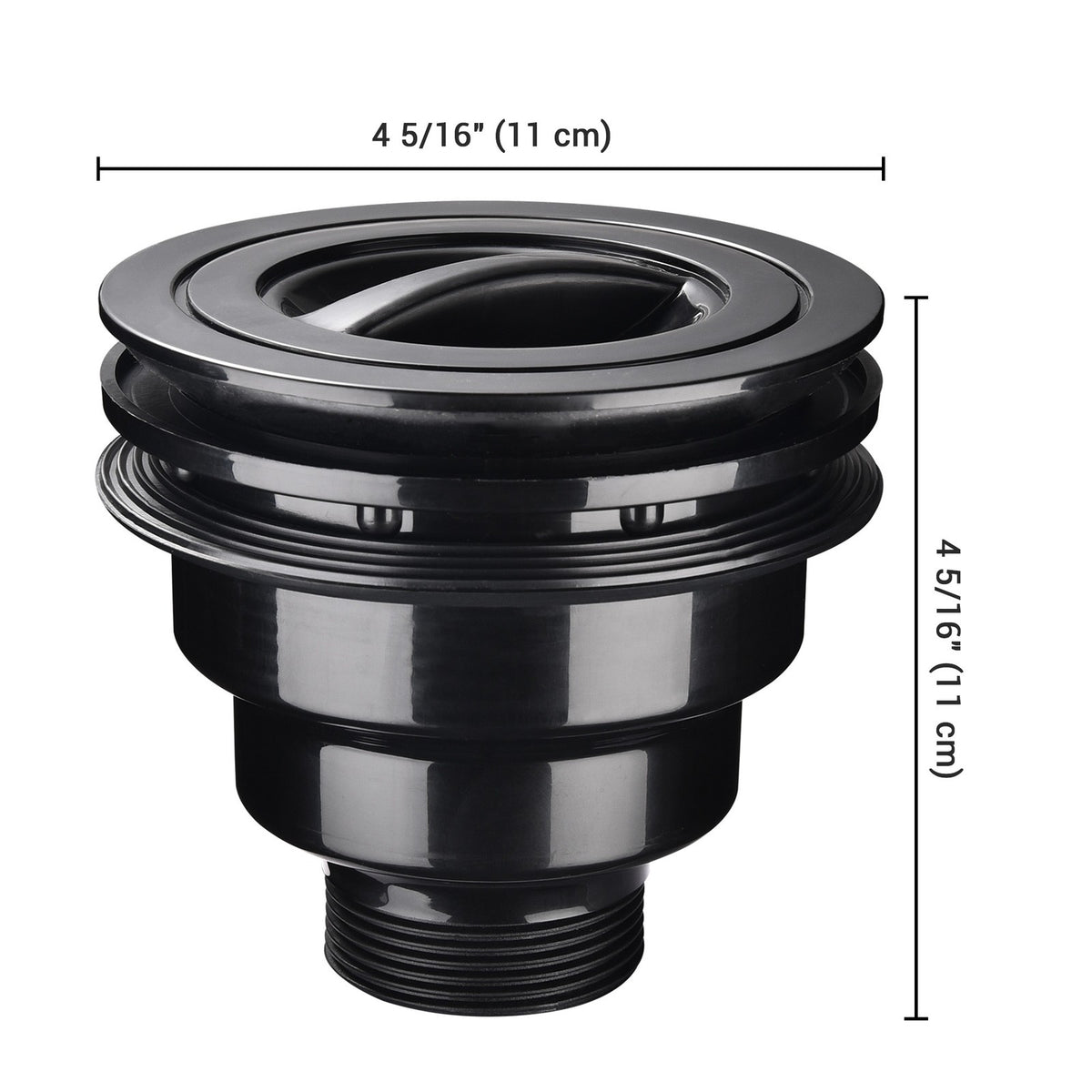Salon Drain & Accessory Kit with Strainer Cover for Shampoo Bowls