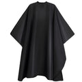 Waterproof Barber Cape for Men and Women - Large Adjustable Hair Cutting Cape Black