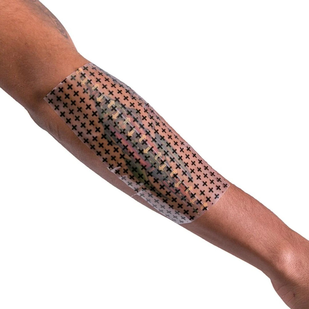 Derm Shield Tattoo Aftercare Bandage Roll – Waterproof Adhesive, 5.9" x 8 yd