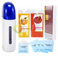 Depilatory Wax Heater Roll On Cartridge Hair Removal Machine Kit