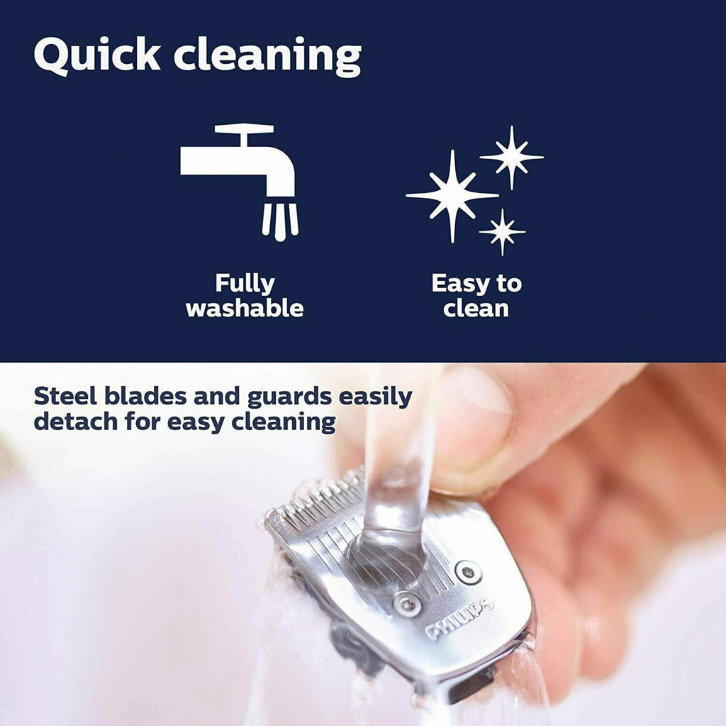 Multigroom Hair Clipper and Beard Trimmer with Nose & Ear Attachments