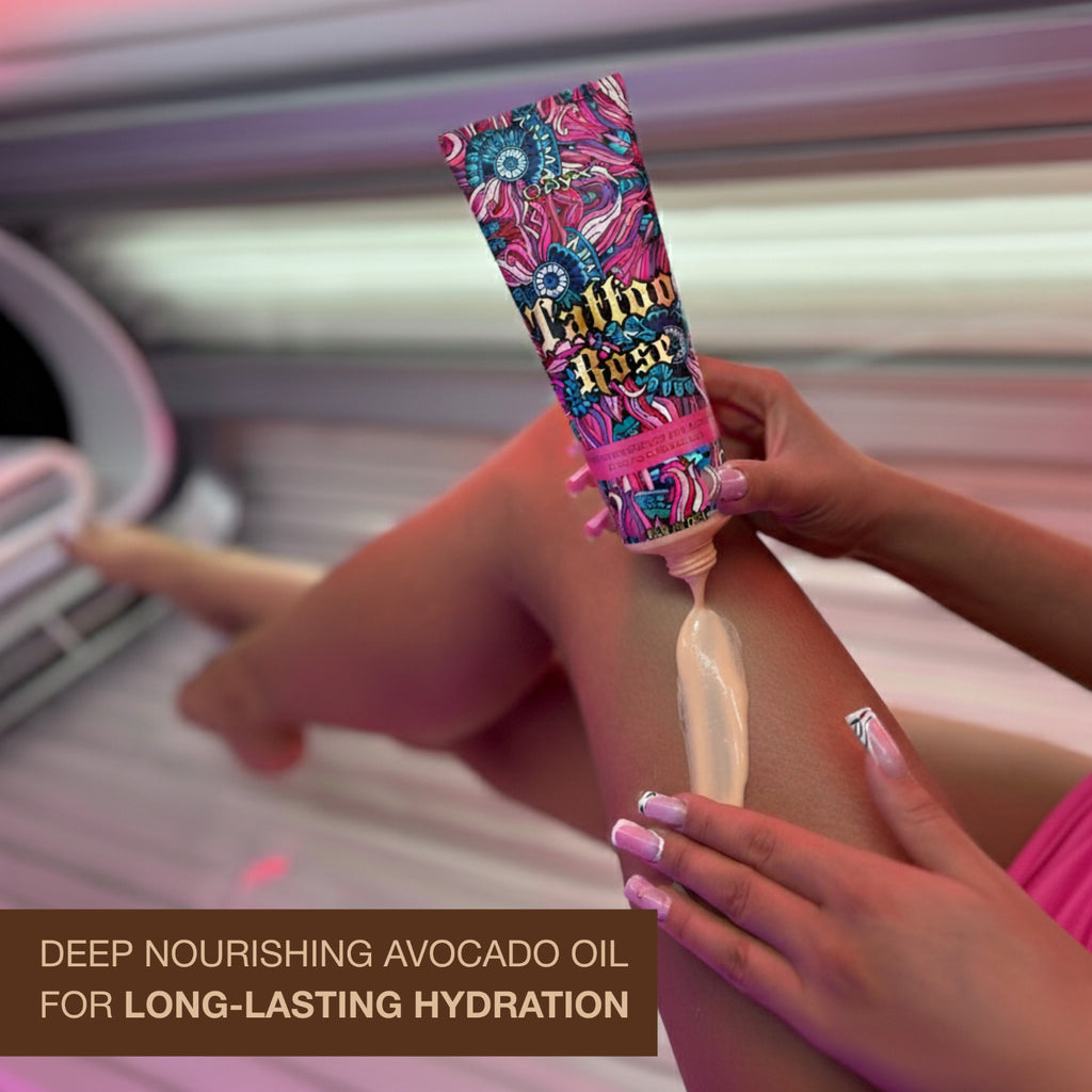 Onyx Tattoo Rose Tanning Lotion with Bronzer & Accelerator - 8.5 fl oz