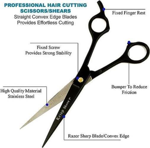 Professional Hair Cutting Scissors - Japanese Stainless Steel Salon Barber Shears