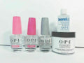 OPI Dip System Complete Set 5pcs Clear Powder & Nail Care Essentials