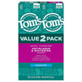 Natural Fluoride-Free Peppermint Toothpaste - Whitens & Fights Tartar, 2 Pack