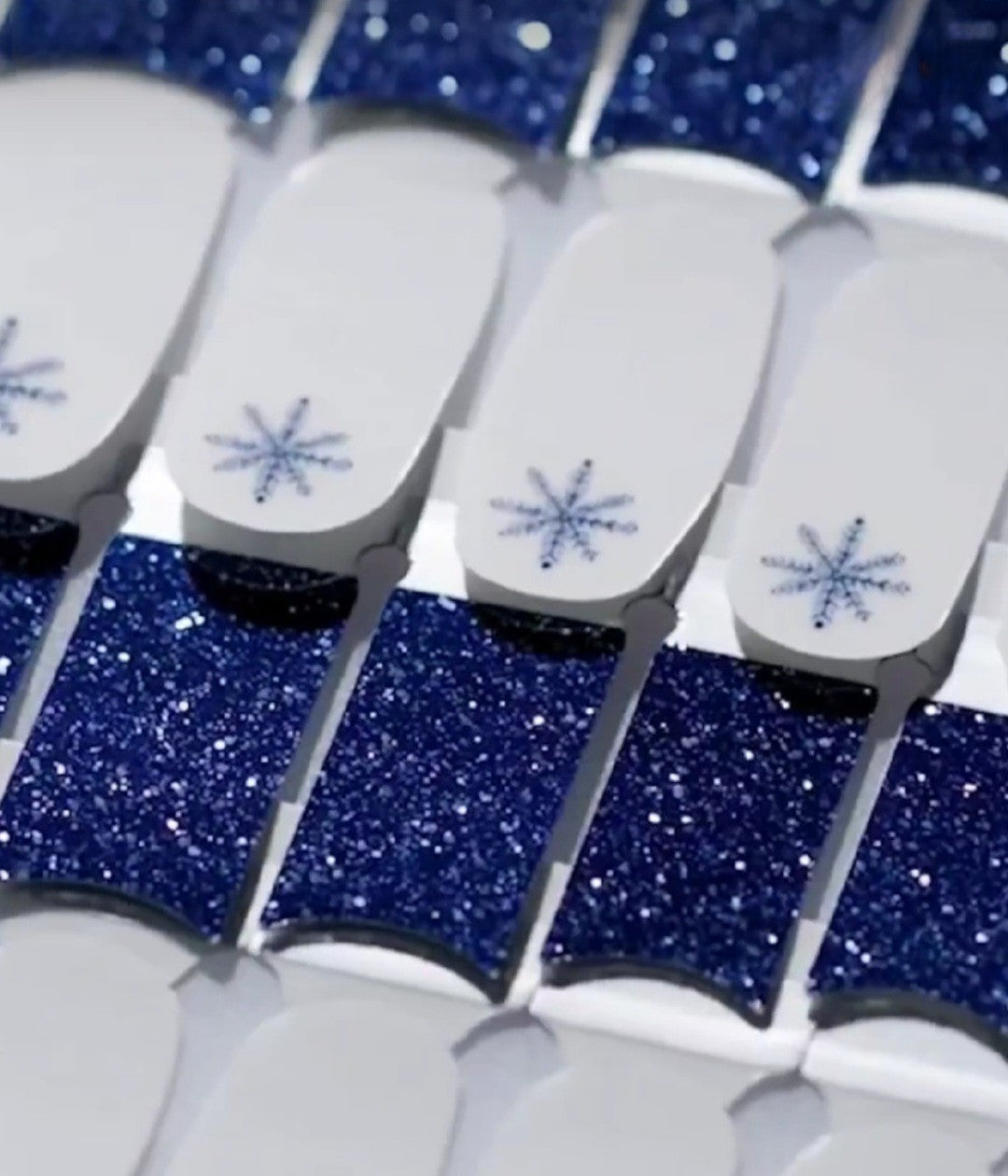 Color Street In A Flurry Nail Polish Strips - Retired French Manicure Set