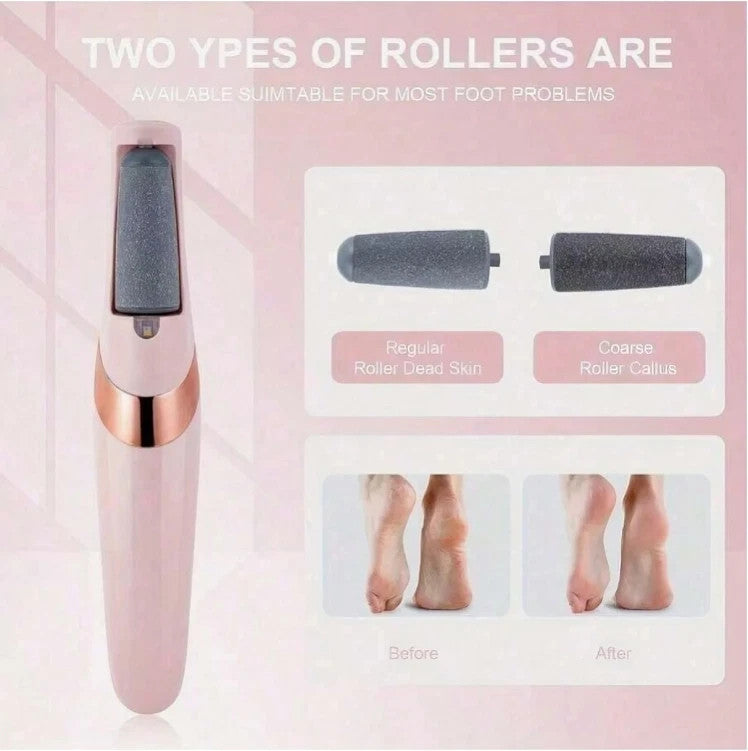 Rechargeable Electric Foot Grinder for Callus & Dead Skin Removal