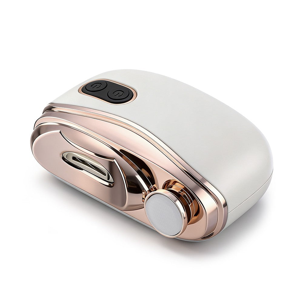 Electric Nail Clipper 2-in-1 Trimmer with LED Light & Adjustable Speeds