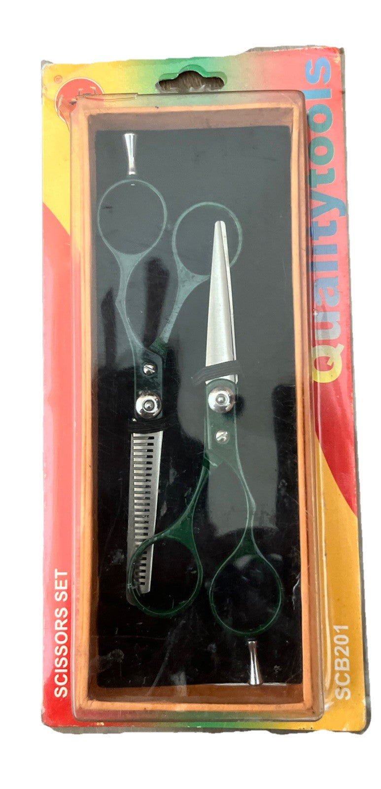 Hair Barber Scissors Set - 5.5 Inch Stylist Shears for Hair Cutting