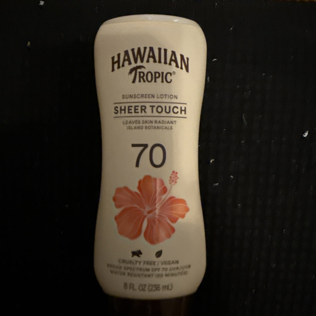 SPF 70 Sunscreen Lotion - Hawaiian Tropic Sheer Touch 8 fl oz
