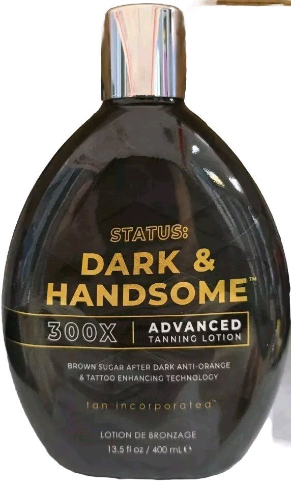 Men's Tanning Lotion 13.5 oz - Advanced Dark & Handsome Skin Care