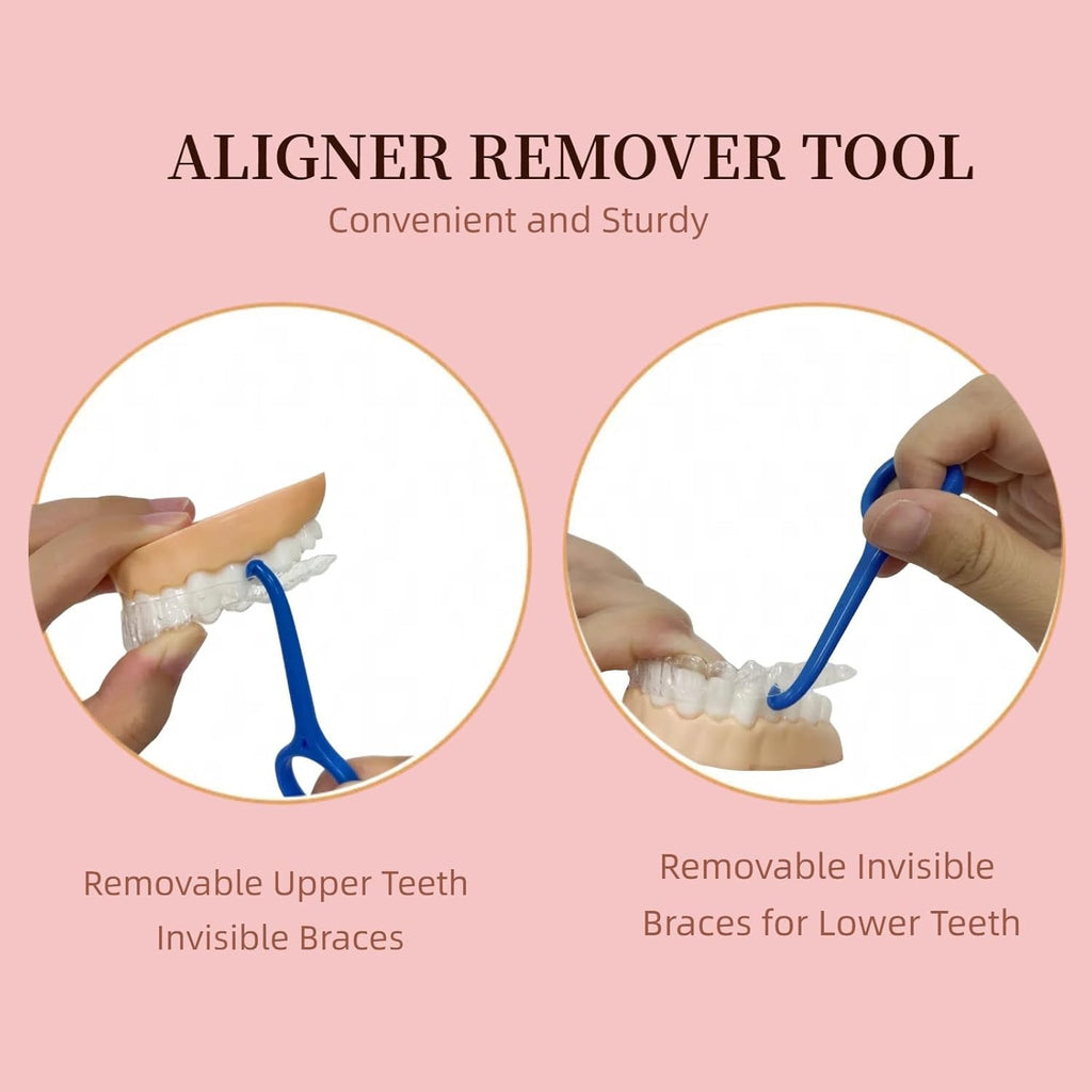 25PCS Clear Aligner Remover Tools for Invisalign - Dental Orthodontic Accessory