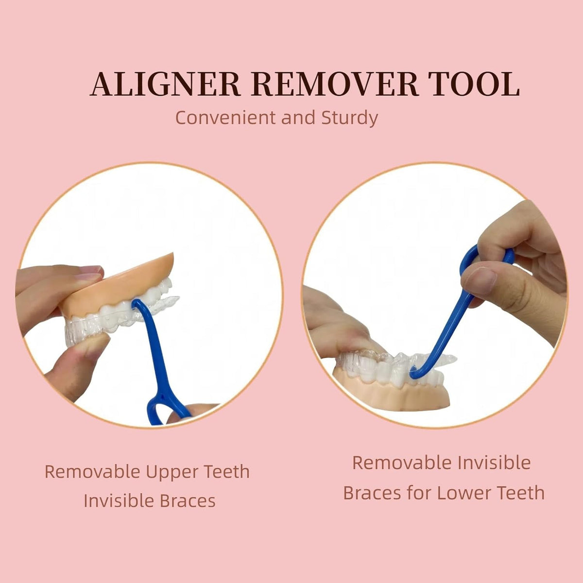 25PCS Clear Aligner Remover Tools for Invisalign - Dental Orthodontic Accessory