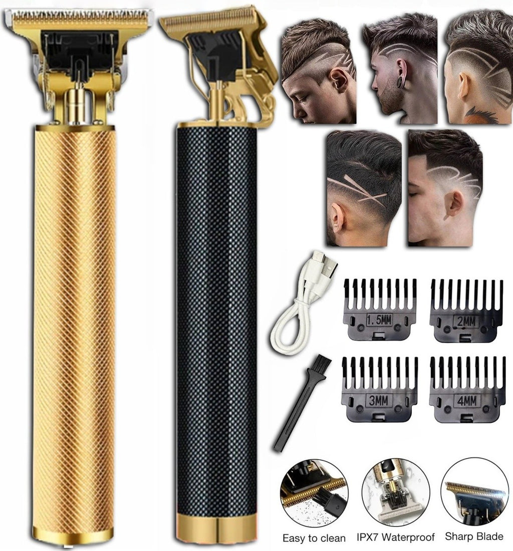 Professional Cordless Hair Clippers & Beard Trimmer with Adjustable Speed
