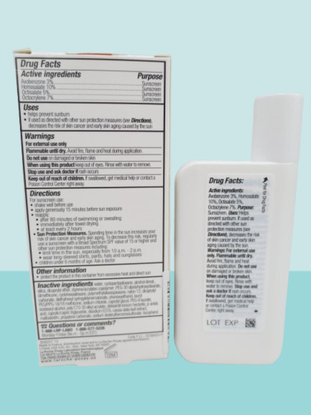 Sun Protection Sunscreen SPF 60 Ultra Light Fluid 1.7 oz - 2 Pack